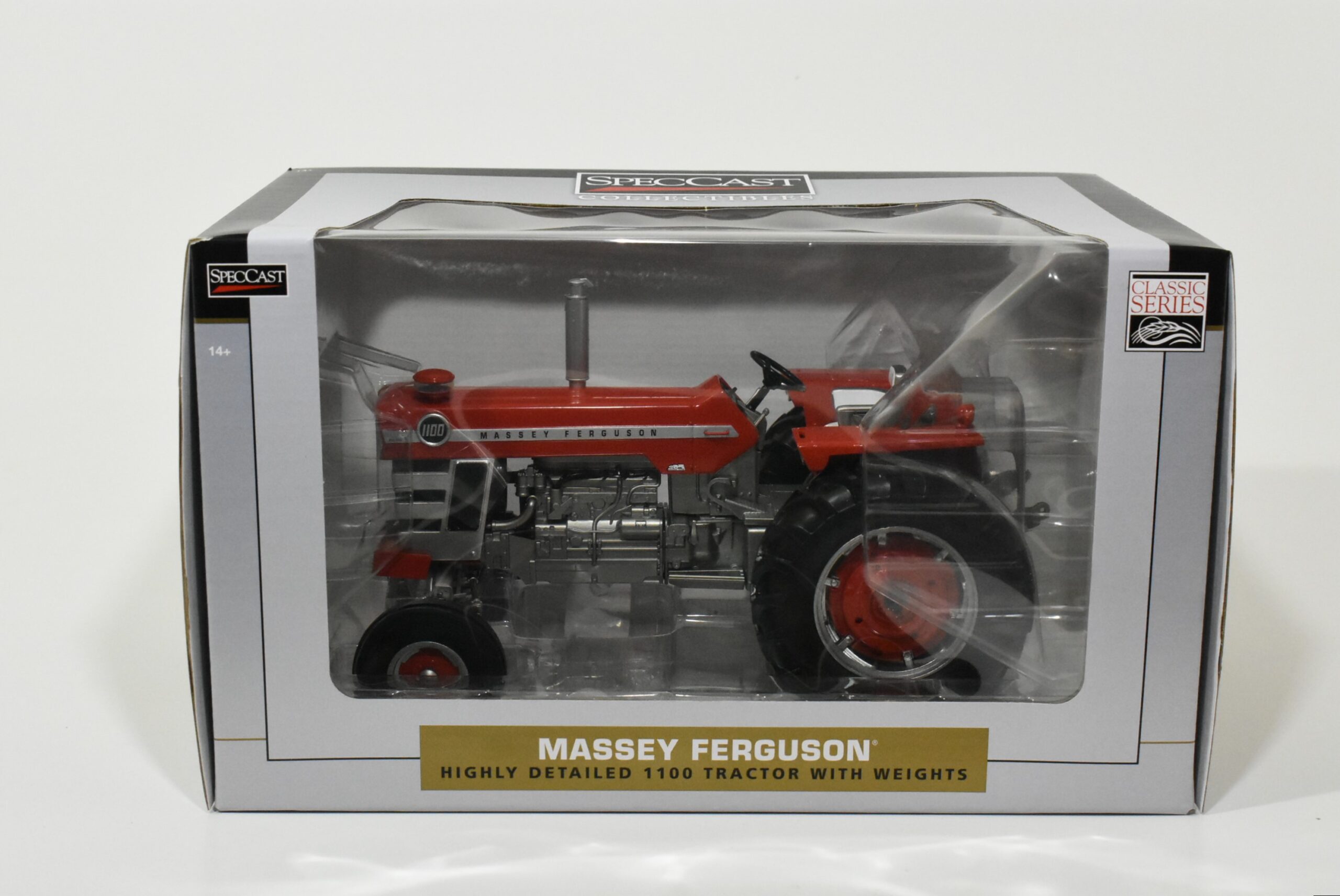 1/16 Massey Ferguson 1100 Tractor With Weights - Daltons Farm Toys