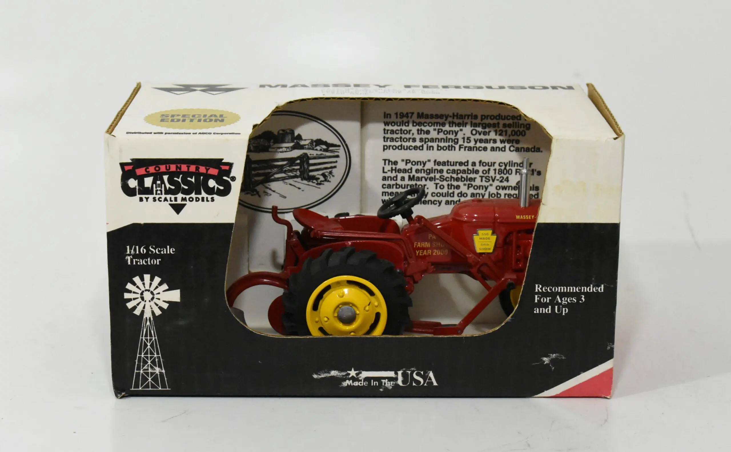 Ertl Massey Harris Challenger Tractor (RAE)