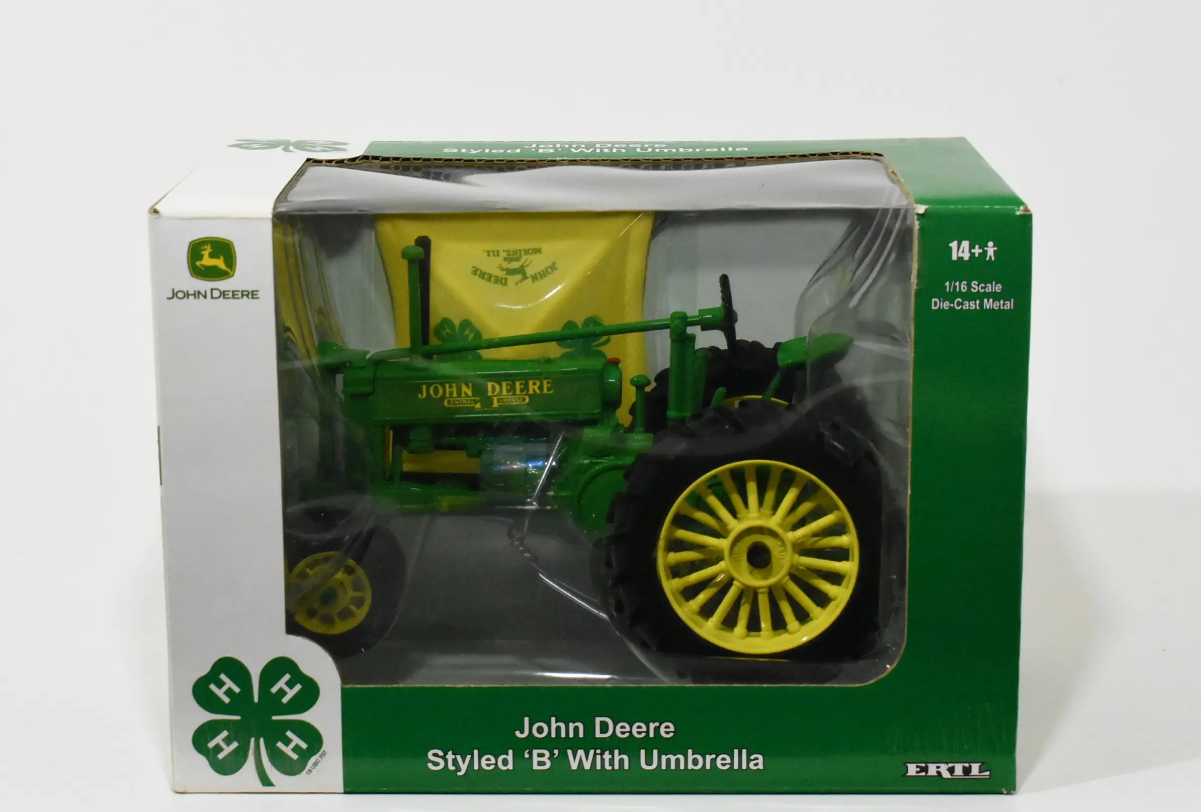 John deere model store b toy tractor