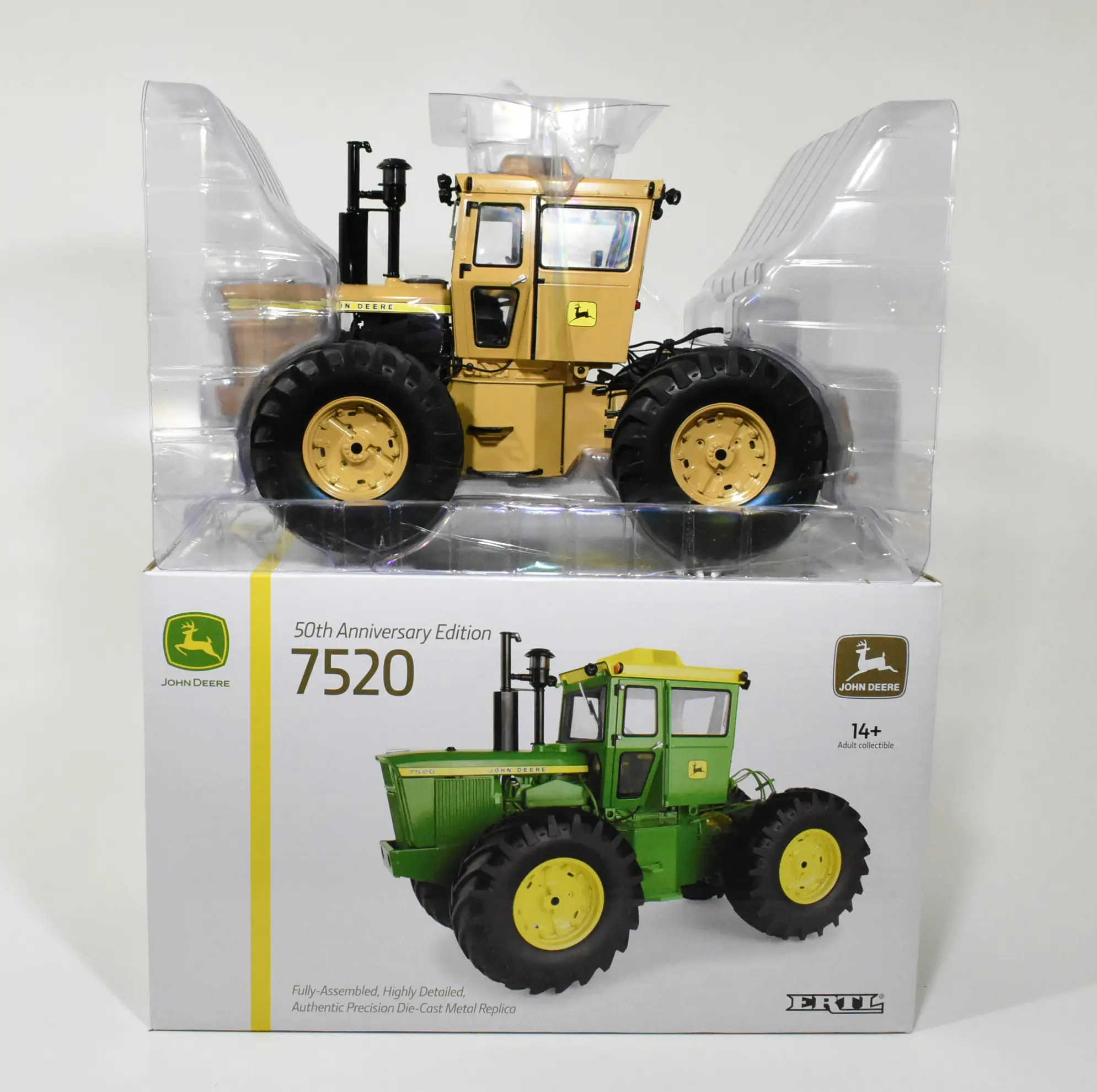 1 16 John Deere 7520 4wd Tractor 50th Anniversary Precision