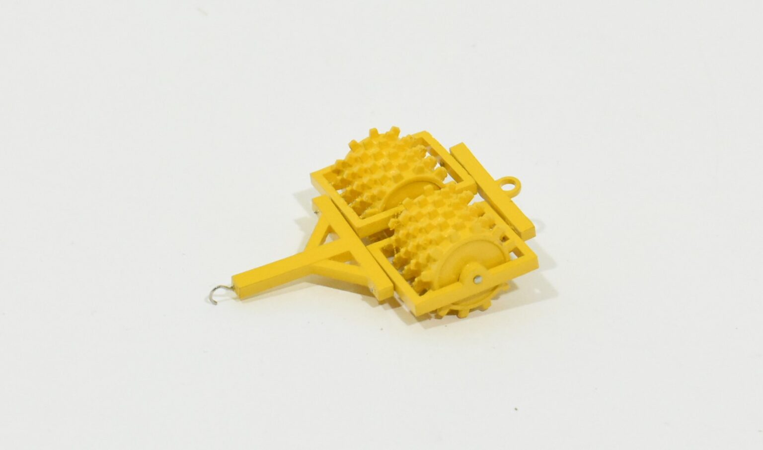 1/64 Scratch Built Twin Drum Sheepsfoot Compactor - Dalton's Farm Toys