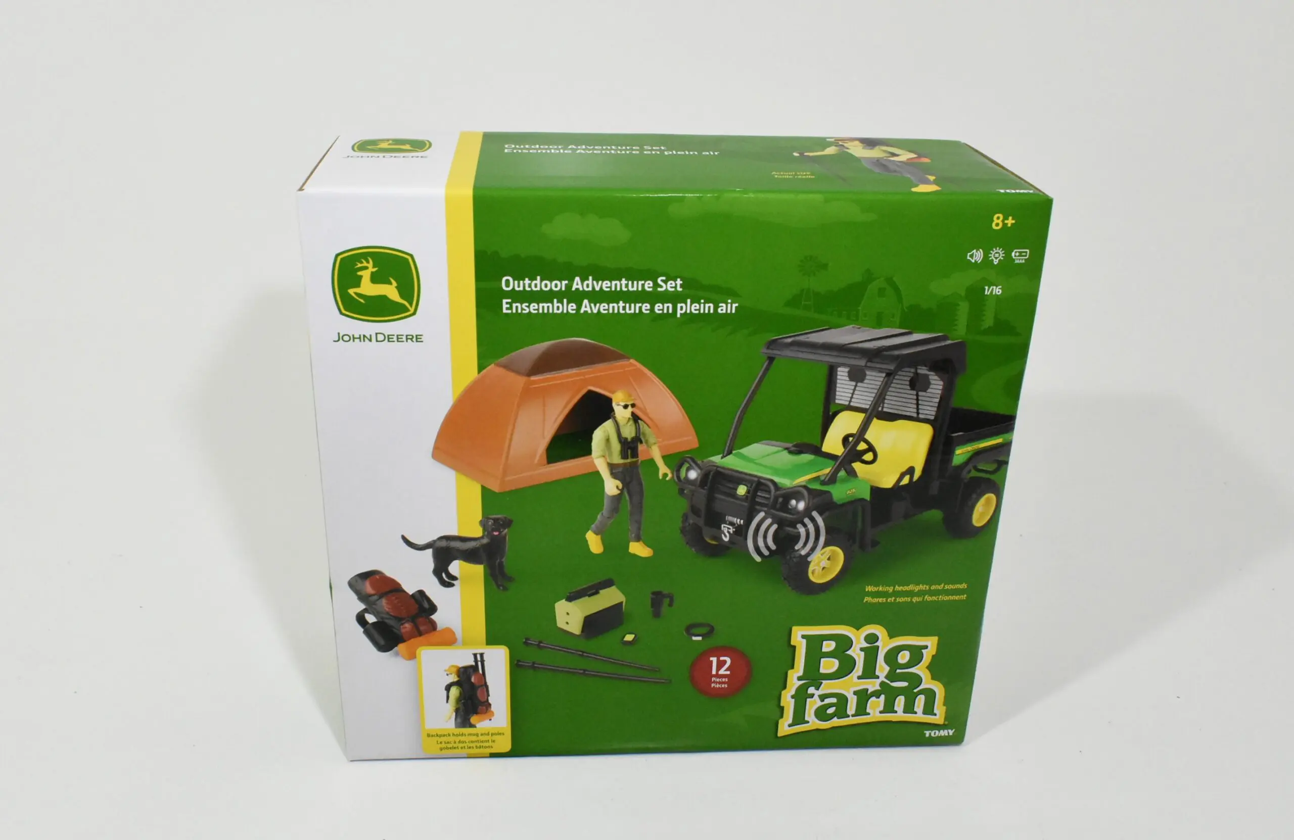 1/16 John Deere Gator Outdoor Adventure Set - Dalton