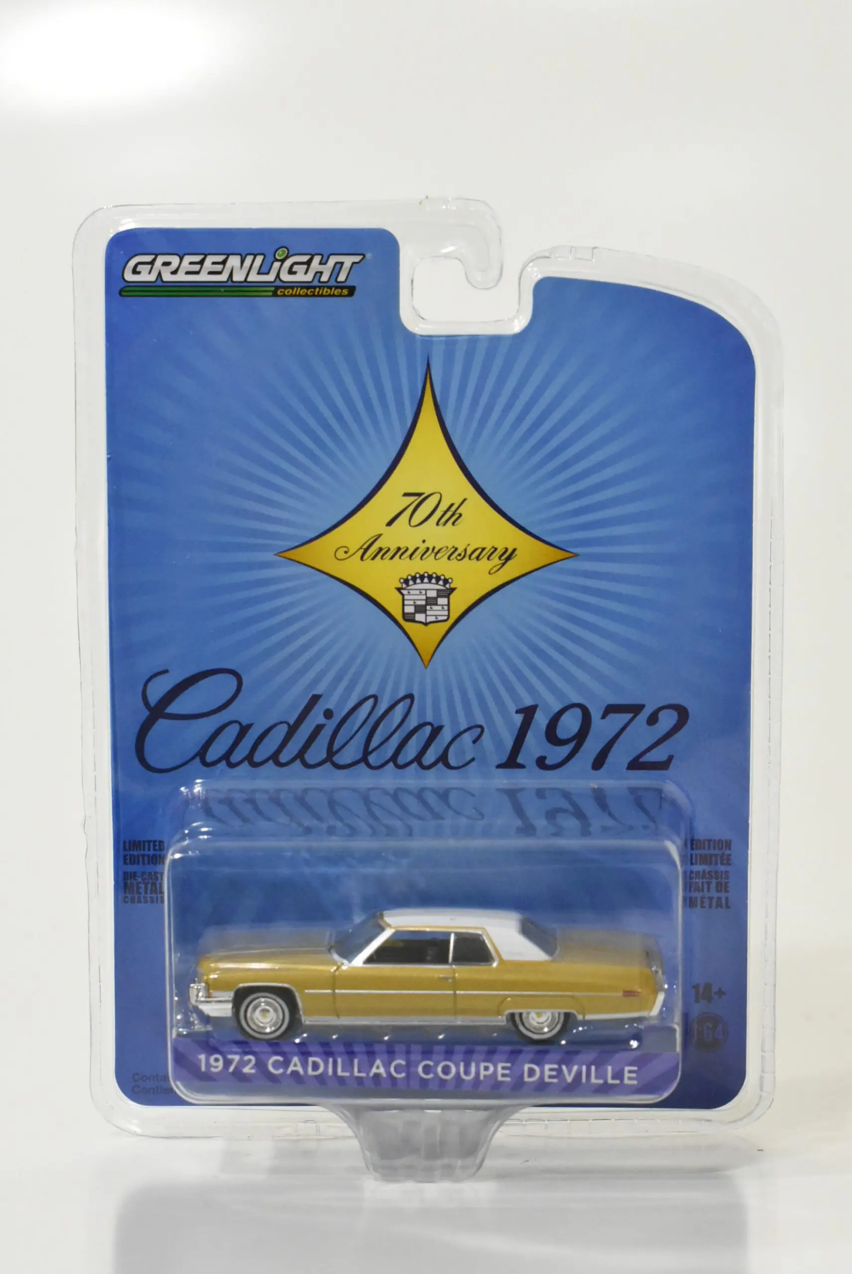 1/64 1972 Cadillac Coupe Deville 70th Anniversary - Dalton's