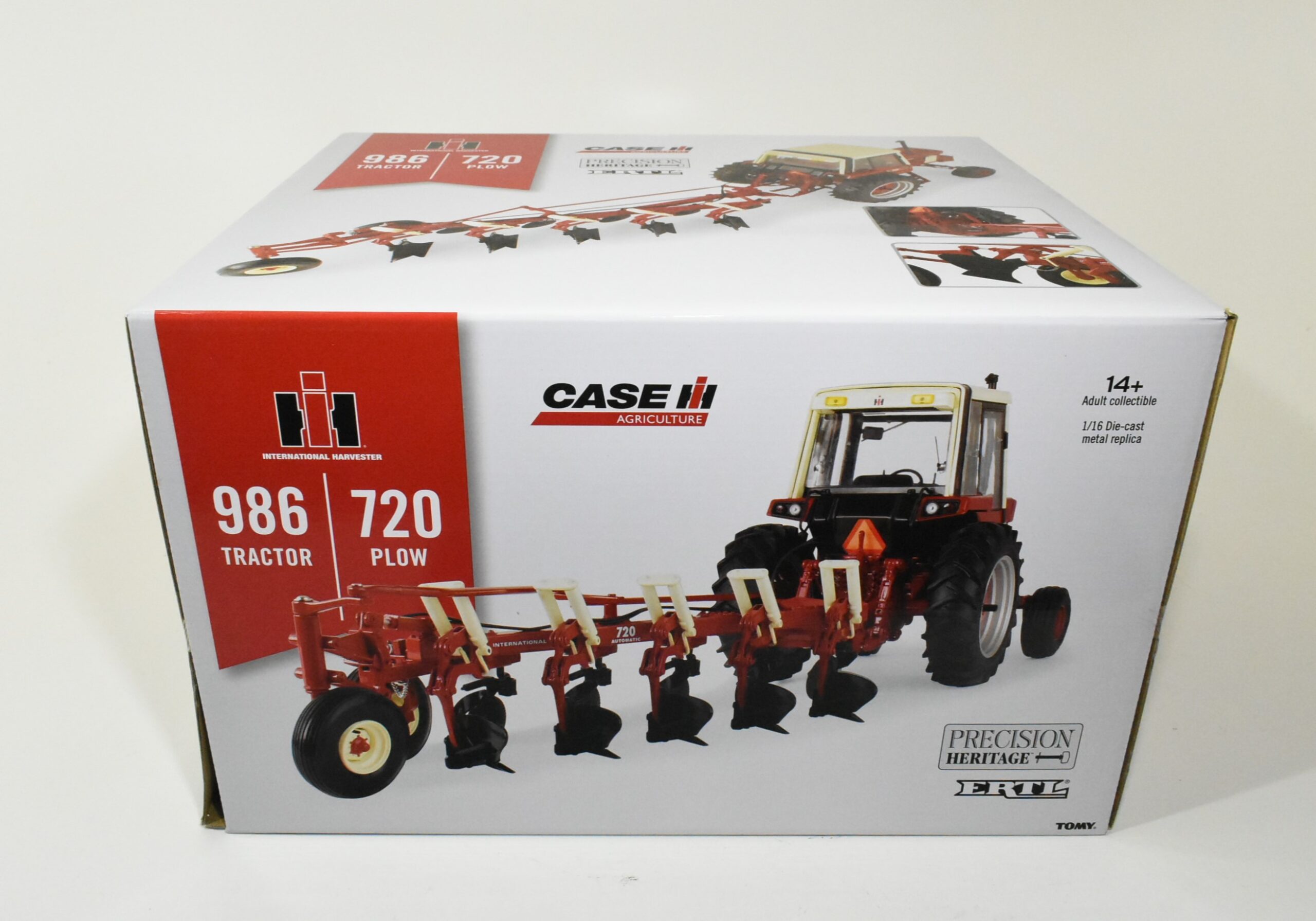 El Imperio del Hobby IH-T017 AVLO 14両 Case IH 1:64 Scale International 6588 2+2 Tractor Toy