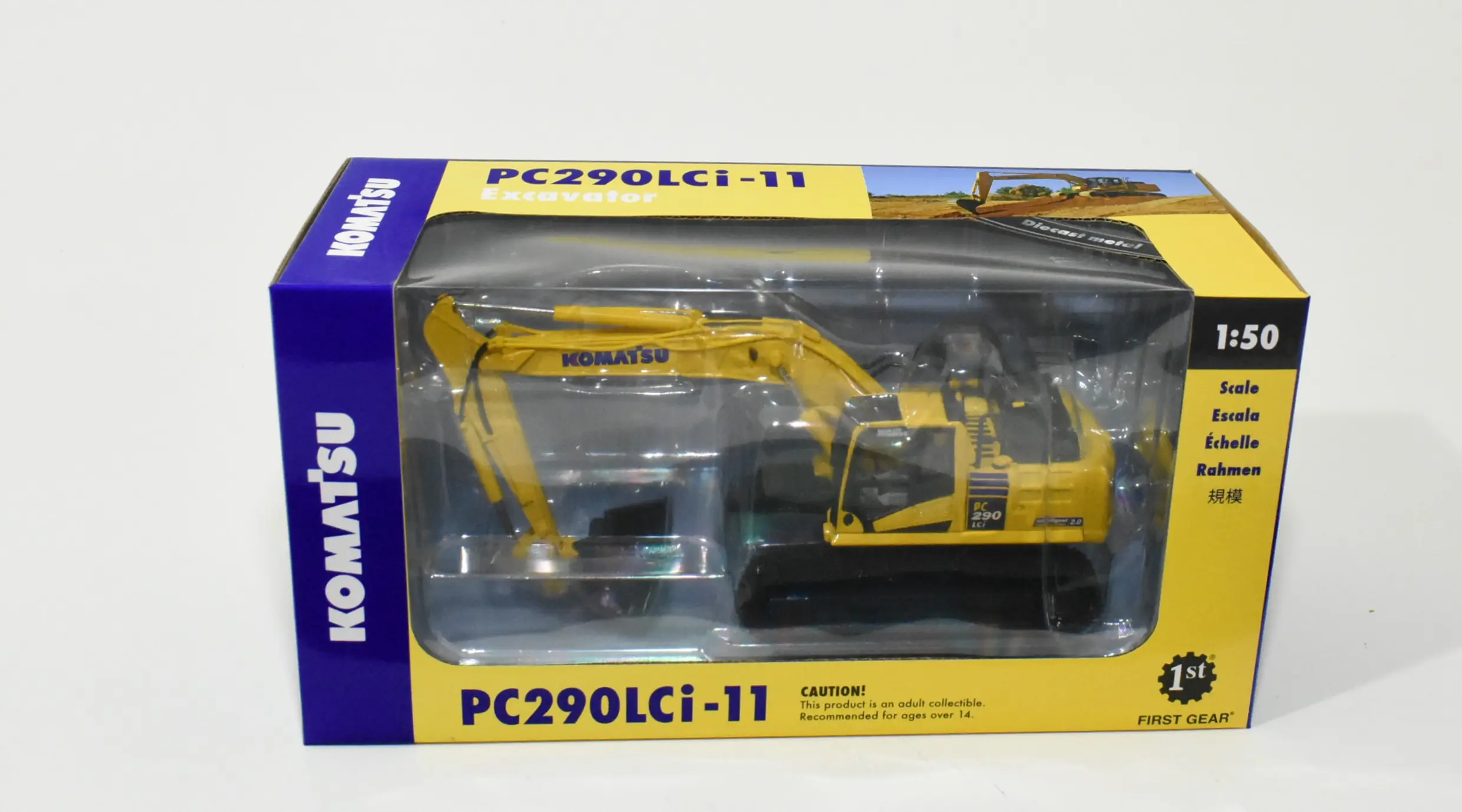 コマツ建機　PC290LCi-11 1/50 1/50 Komatsu PC290LCi-11 Excavator — Outback Toys