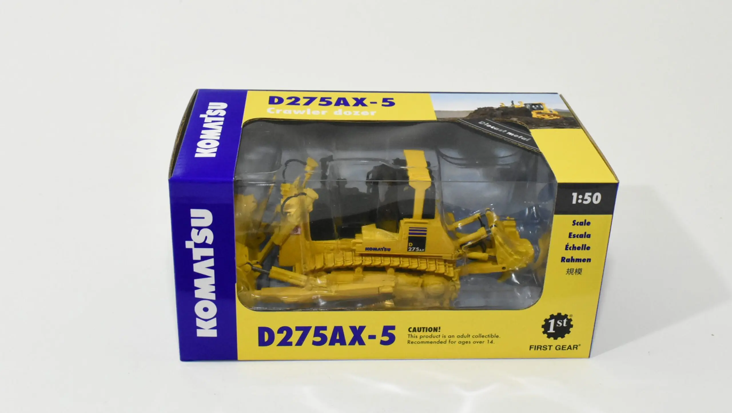 1/50 Komatsu D275AX-5 Sigmadozer Bulldozer With Ripper - Dalton's