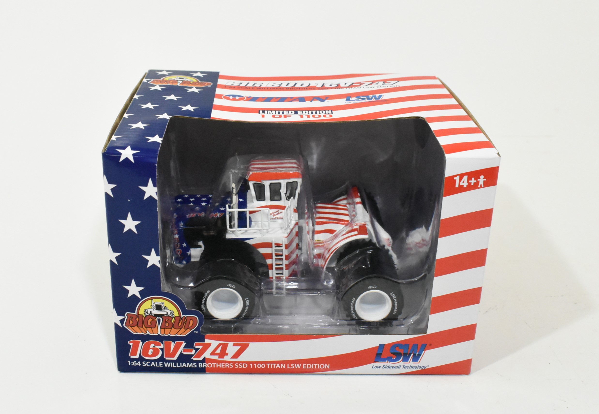 1/64 Big Bud 16V-747 4wd Tractor William Brothers Edition With