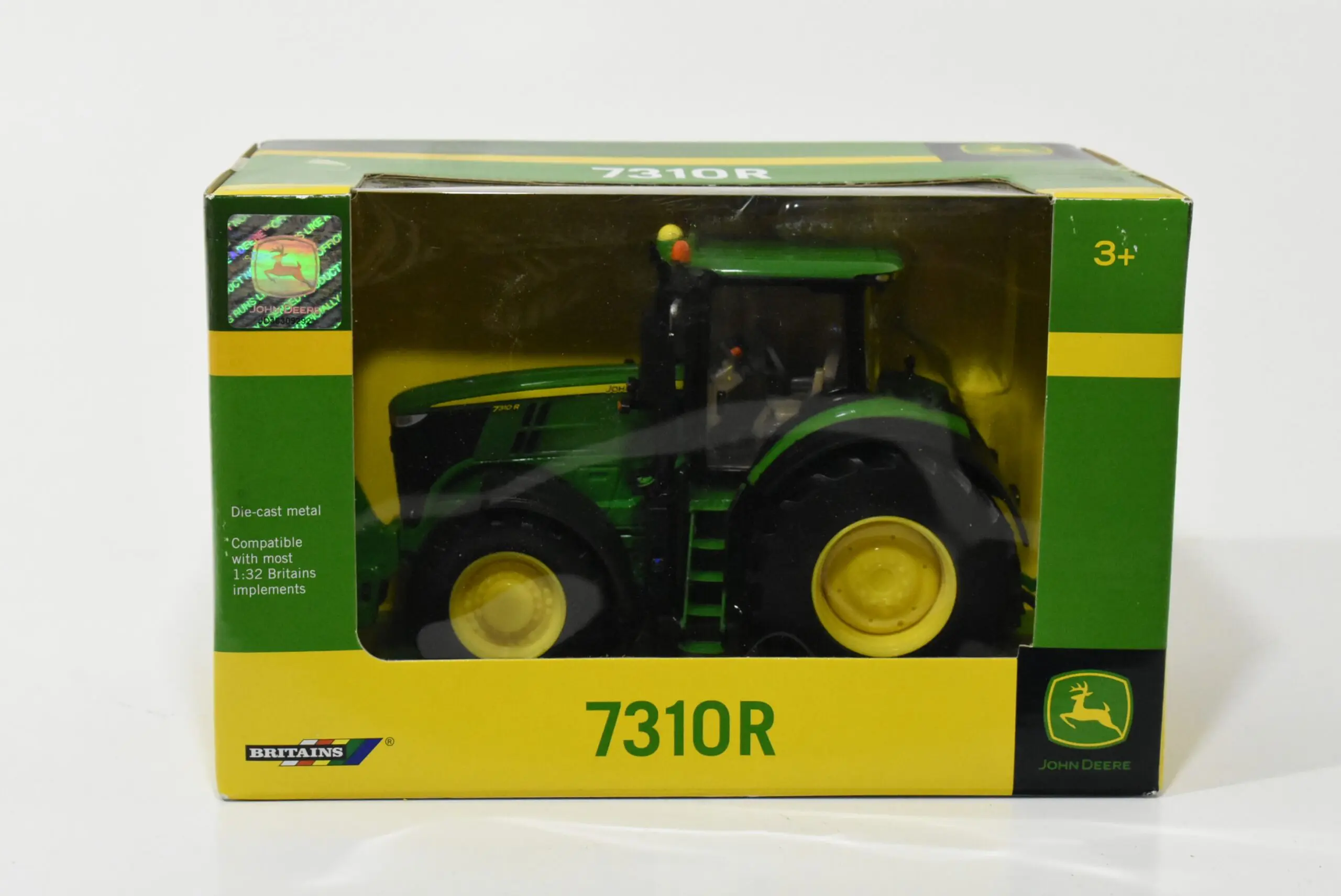 wiking John Deere 7310R トラクター ミニカー 1/32 John Deere 7310R Tractor With Front Wheel Assist - Dalton's