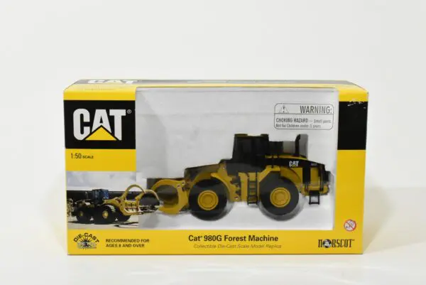 1/50 Cat 980G Forest Machine Log Loader - Dalton's Farm Toys