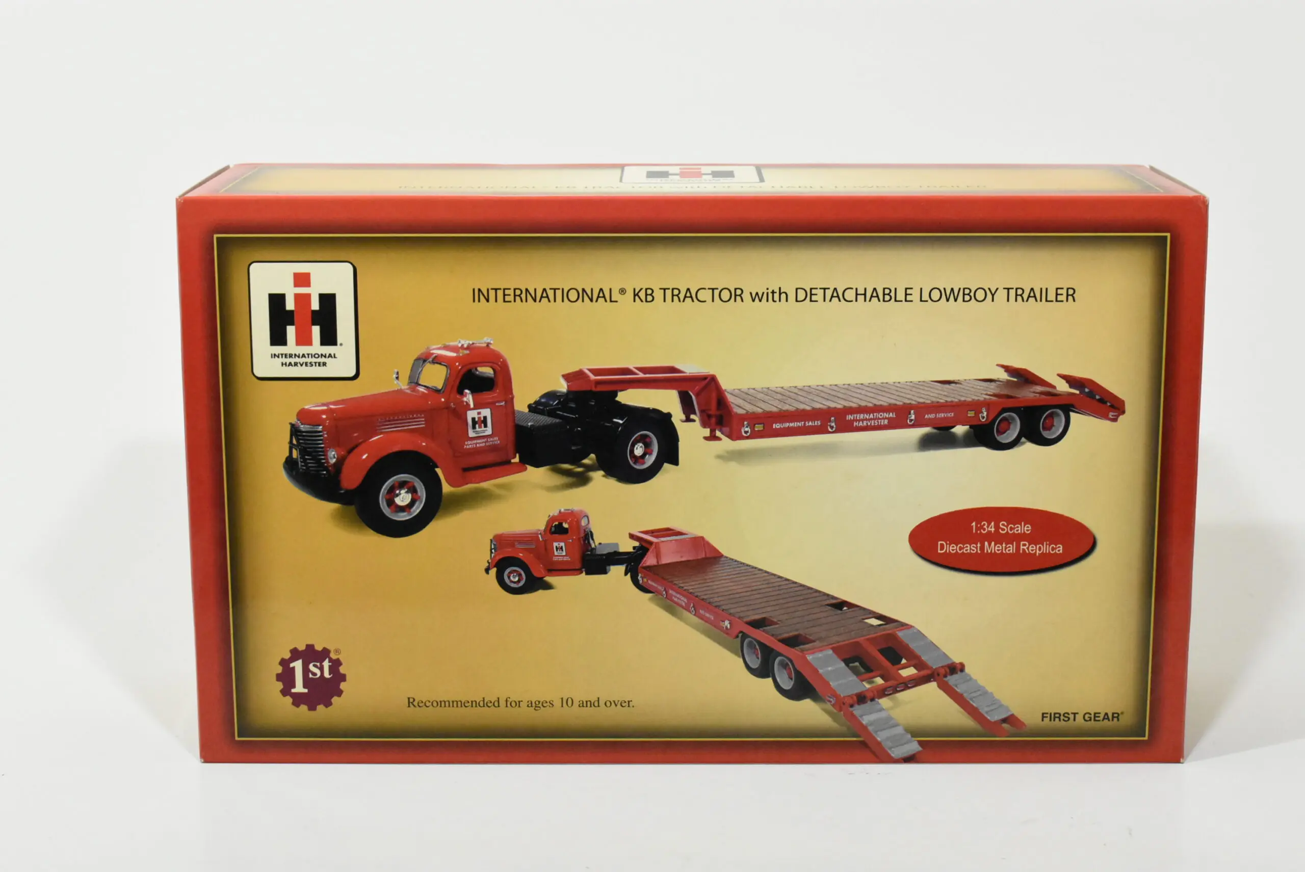 First Gear 1/34 International RF200 Tractor Trailer La Crosse - Occasion