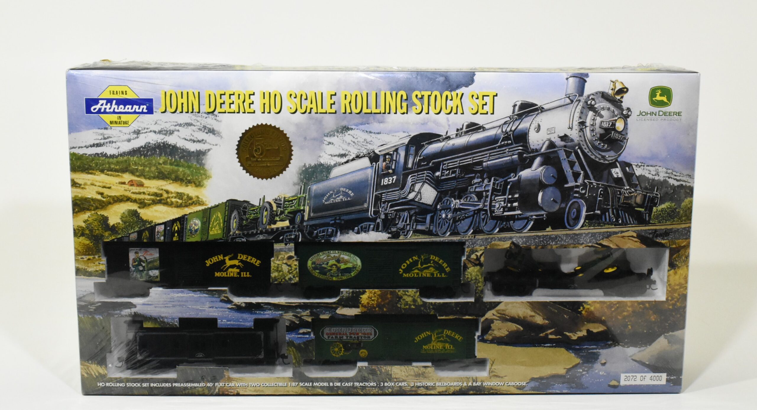 Athearn john deere ho scale train set online