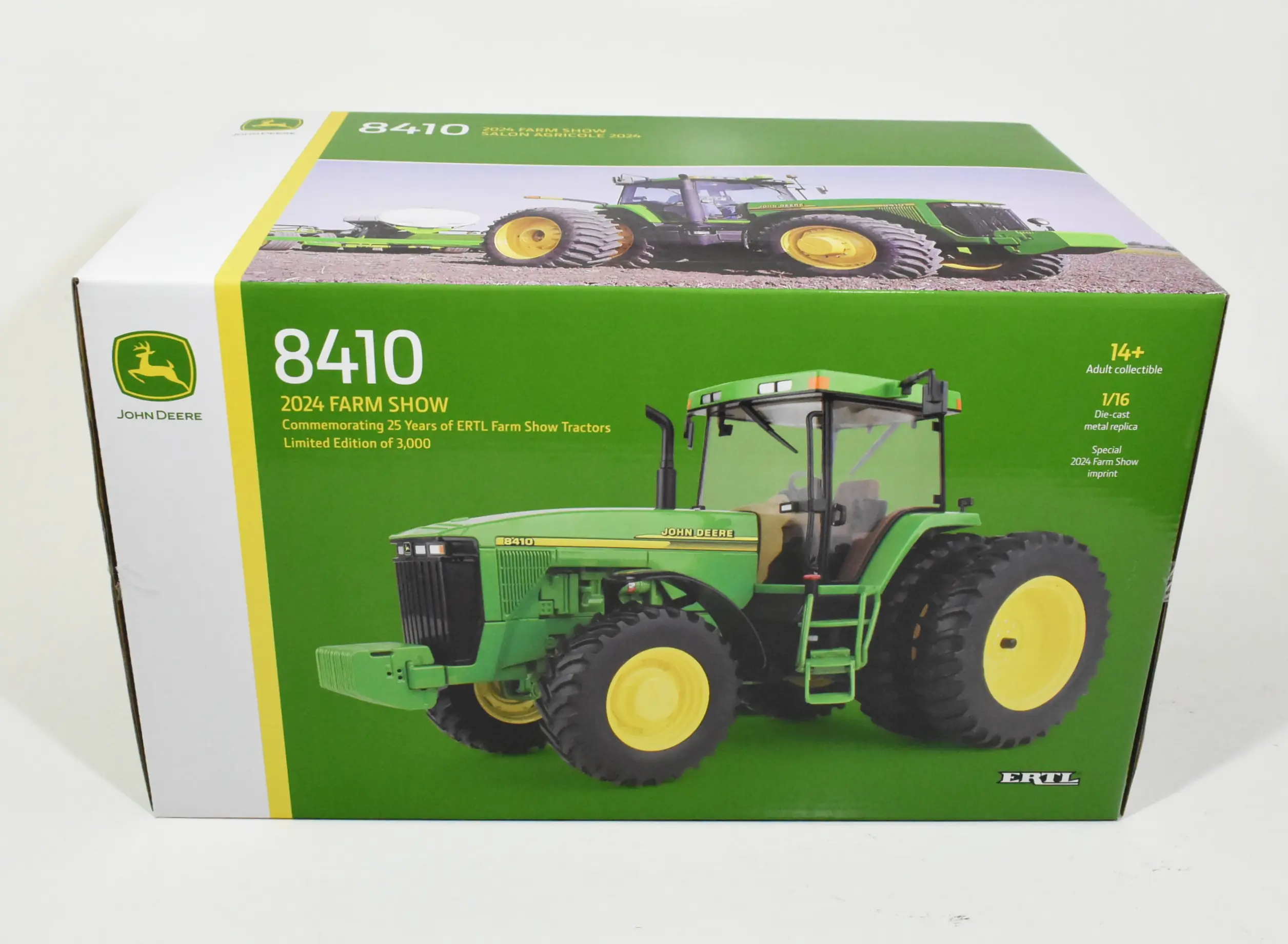 1 16 John Deere 8410 Tractor With Front Wheel Assist Duals 2024 Farm Show Dalton s Farm Toys