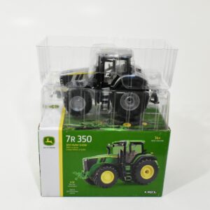 1/32 John Deere 7R 350 Tractor With Front Wheel Assist, 2023 Farm Show, Silver Painted Chase Unit