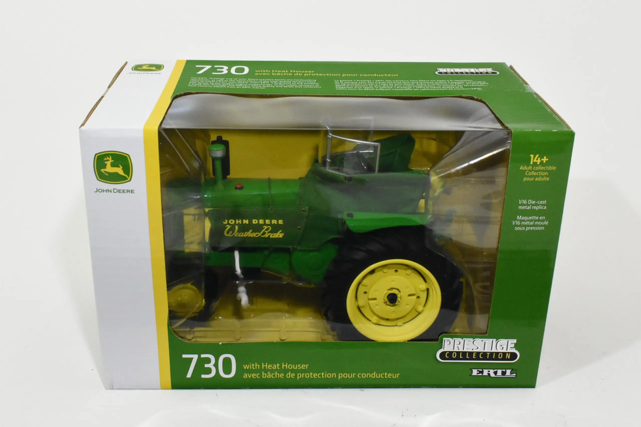 1/16 John Deere 730 Tractor With Narrow Front & Heat Houser