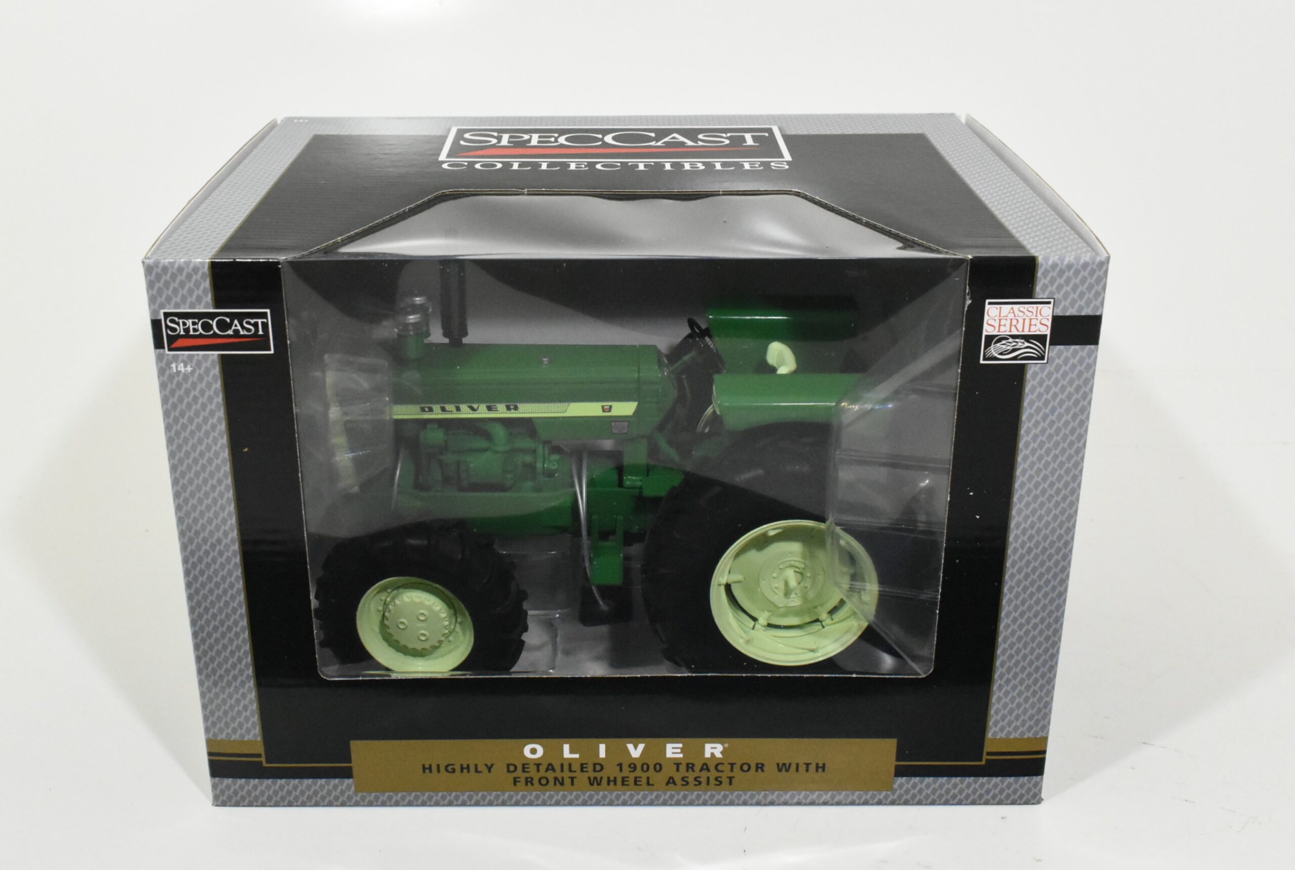 置物 Olive 1/16 Oliver 1900 Tractor With Front Wheel Assist - Dalton's Farm Toys