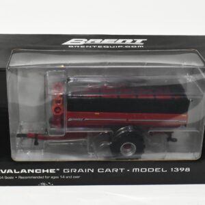 1/64 Brent 1398 Grain Cart Auger Wagon With Flotation Tires, Red