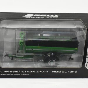 1/64 Brent 1398 Grain Cart Auger Wagon With Flotation Tires, Green