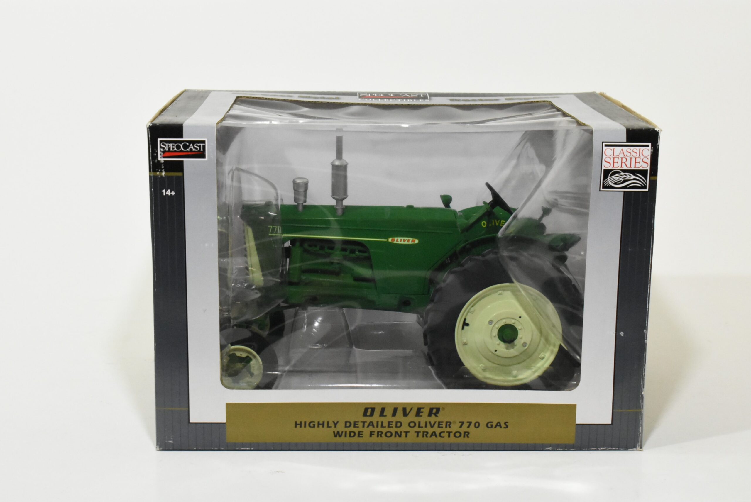 1/16 Oliver 770 Gas Tractor With Wide Front - Dalton's Farm Toys
