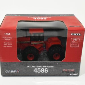 1/64 International Harvester 4586 4wd Tractor With Duals & Black Stripe Decal