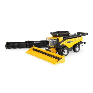 1/64 New Holland CR11 Combine With Duals, Corn & Draper Head