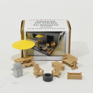 1/64 8 Piece Backyard Patio Set