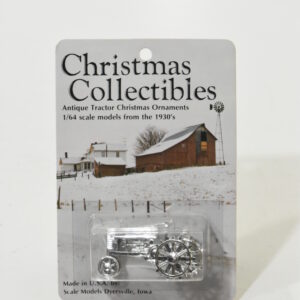 1/64 John Deere A Chrome Tractor, Christmas Collectible