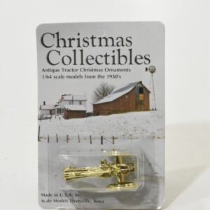 1/64 John Deere A Gold Tractor, Christmas Collectibles