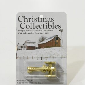 1/64 John Deere B Gold Tractor, Christmas Collectibles