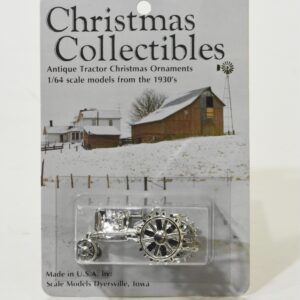 1/64 Allis Chalmers WC Chrome Tractor, Christmas Collectibles