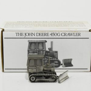 1/43 John Deere 450G Pewter Crawler With Blade