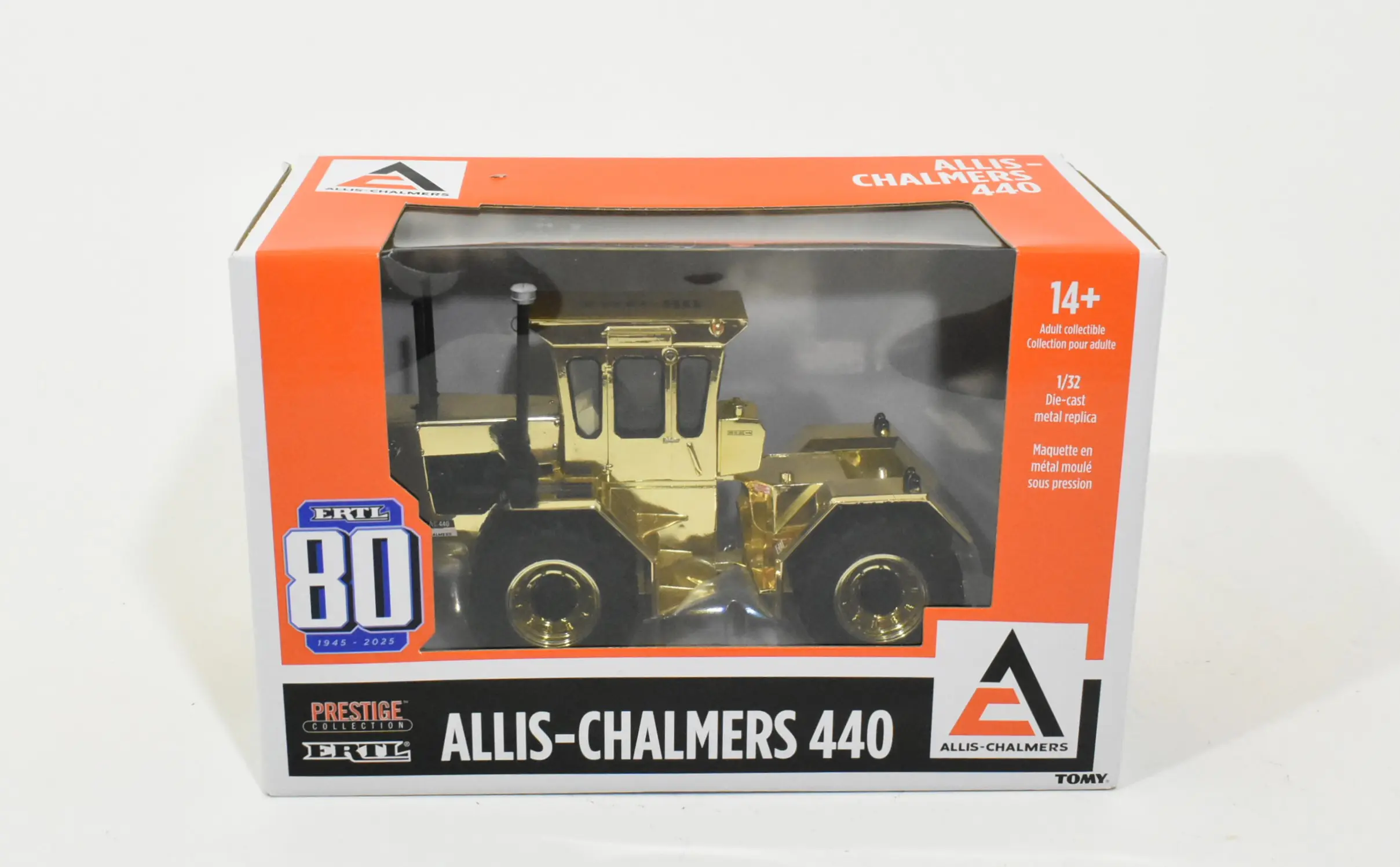 1/32 Allis Chalmers 440 4WD Tractor With Singles, Ertl 80th