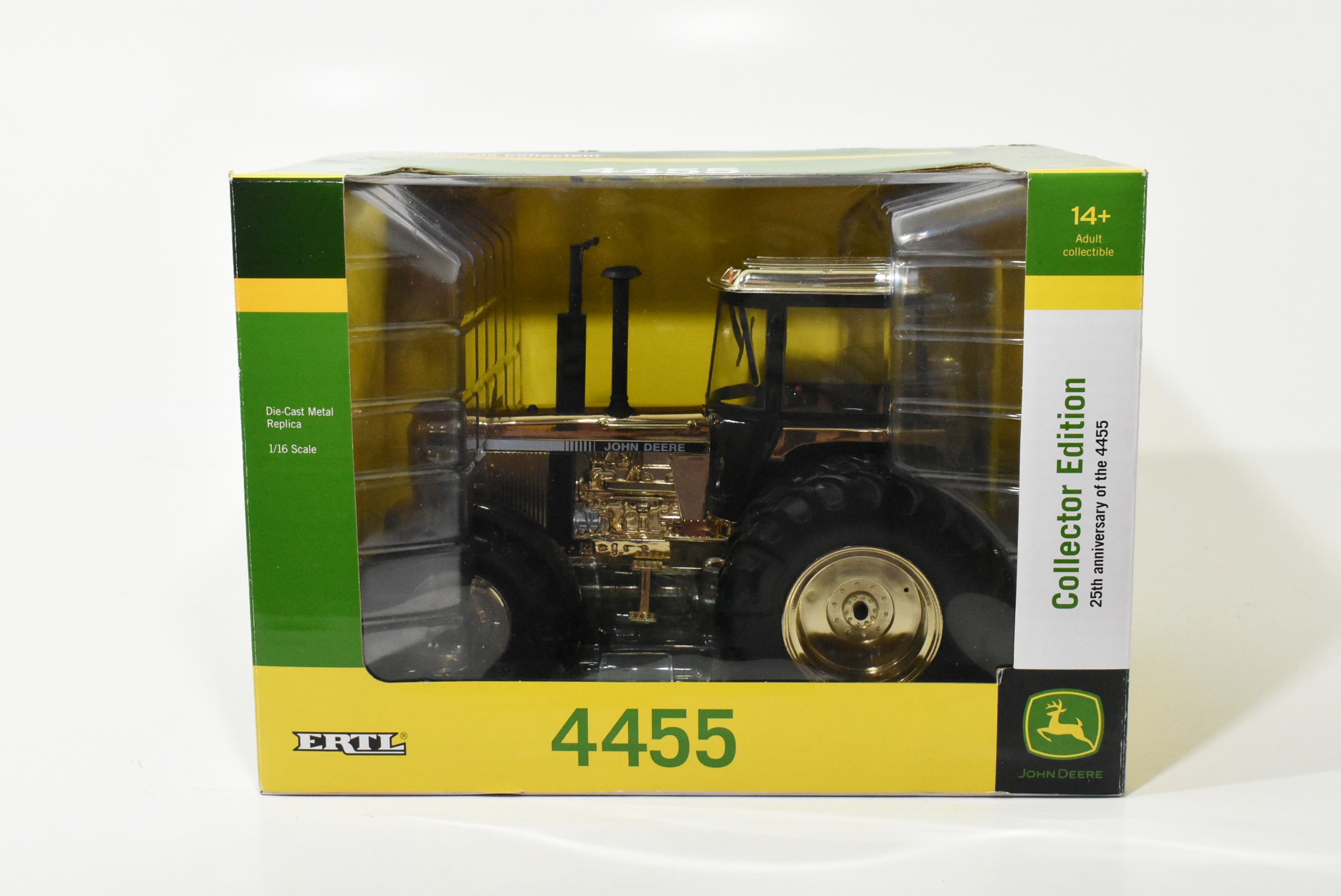 1/16 John Deere 4455 Tractor with Front Wheel Assist & Duals, Gold ...