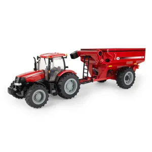 1/16 Case IH Puma 215 Tractor With J&M Grain Cart Auer Wagon