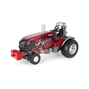 1/16 Case IH Roaring Red Pulling Tractor, Big Farm