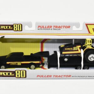 1/64 Ertl 80th Anniversary Pulling Tractor, Truck & Trailer Set