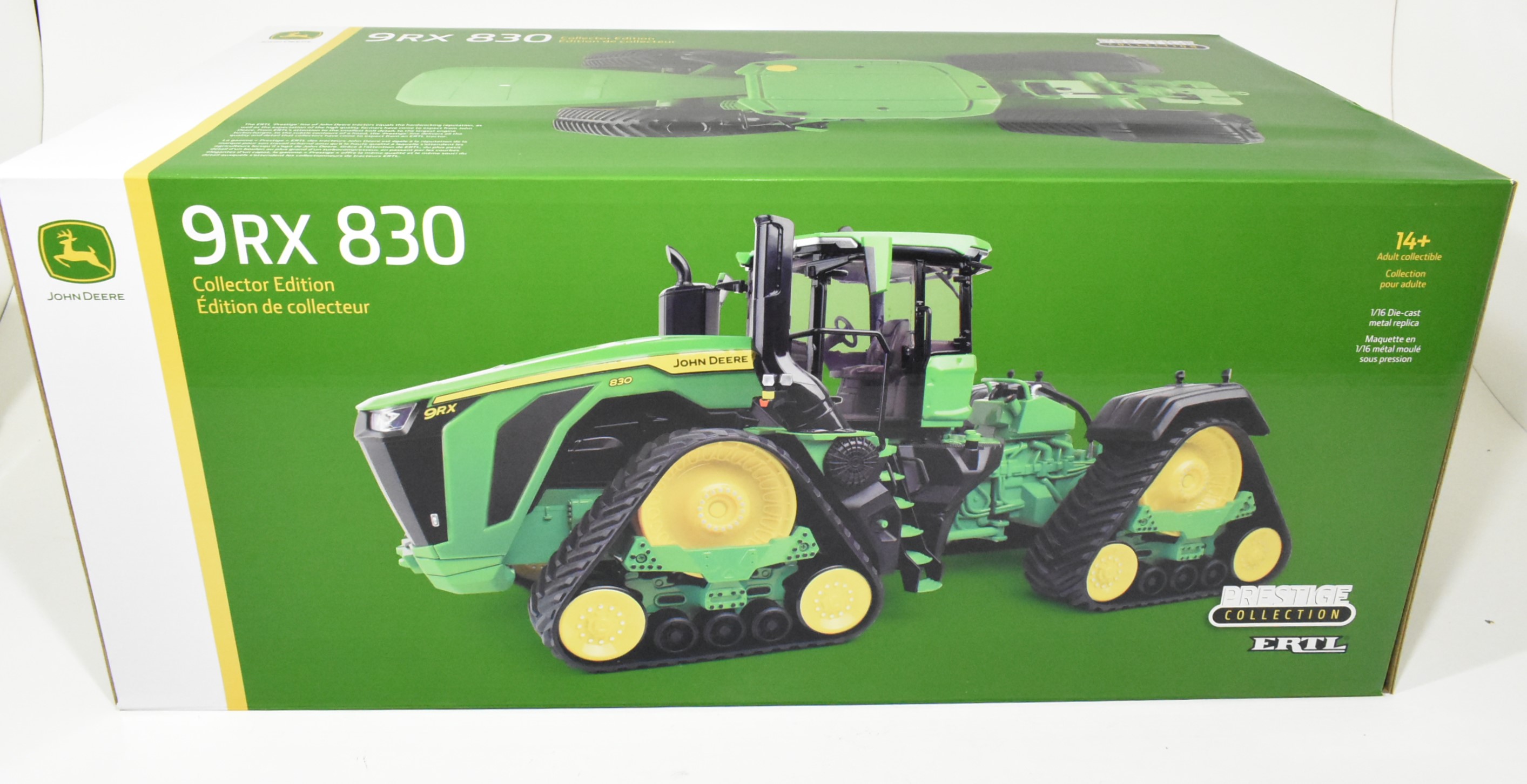 1/16 John Deere 9RX 830 Tracked Tractor, Prestige Series