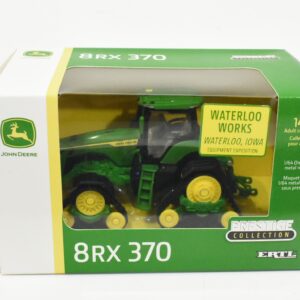 1/64 John Deere 8RX 370 Tracked Tractor, Prestige Edition, Waterloo Works Equipment Expedition
