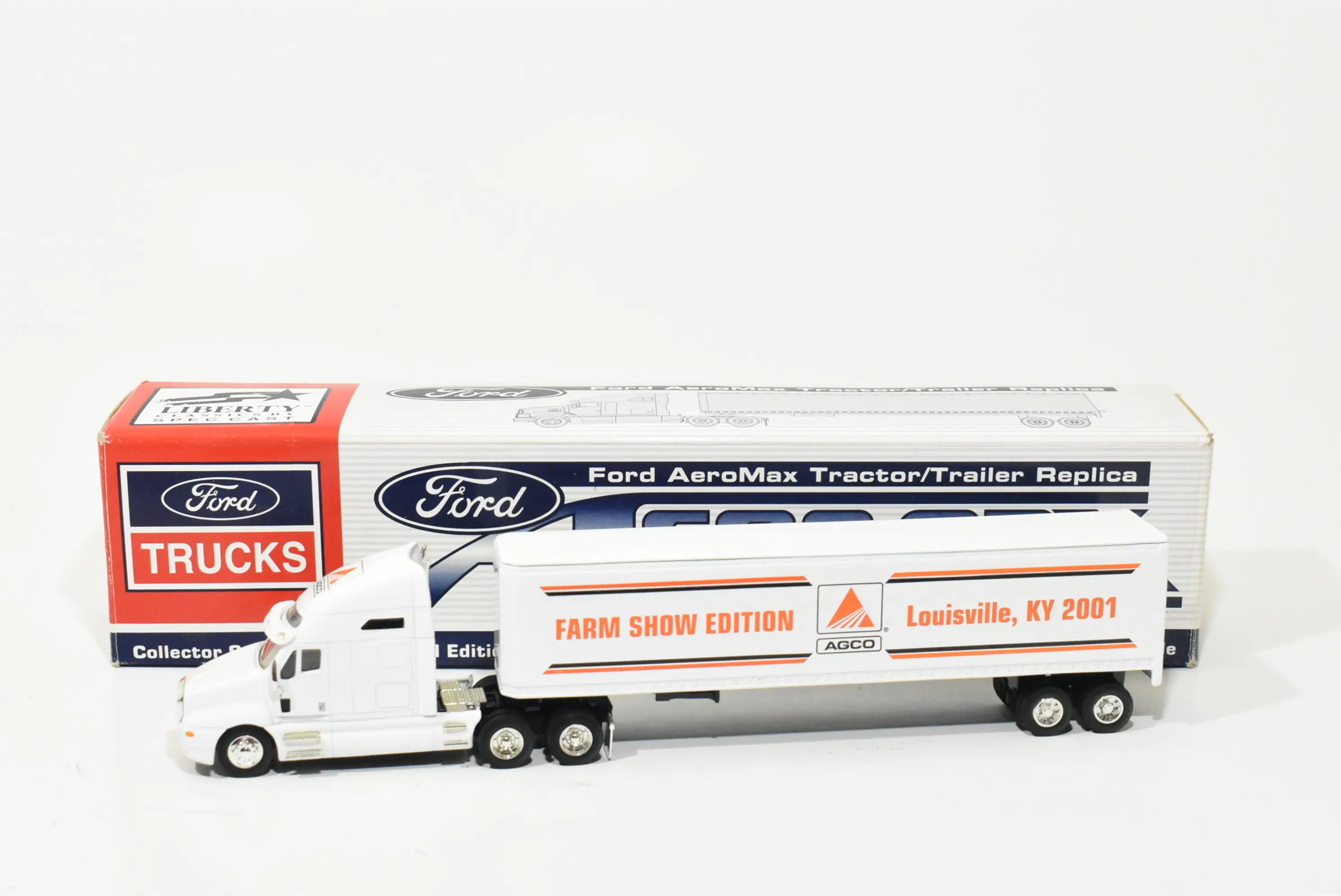 1/64 Ford Aeromax 2001 Louisville Farm Show Semi - Dalton's Farm Toys
