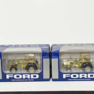 1/64 Ford TW-35 Tractor With Cab, FWA & Duals & Ford TW-35 Tractor With Cab & Duals, Gold