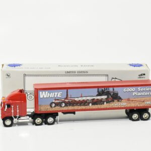 1/64 Kenworth White New Idea 6000 Series Planters Semi
