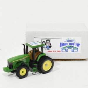 1/64 John Deere 8410 Tractor With Duals & FWA, 2000 Illinois State Fair