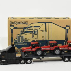 1/64 Kenworth Michiana Farm Toy Collector Club Semi With Case International 7210 Tractors