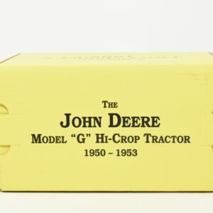 1/16 John Deere G Hi Crop Tractor, 1997 Two Cylinder Club Exhibitor Award