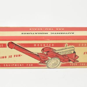 Vintage 1/16 Tru Scale Mounted Corn Picker, Box Only--No Toy