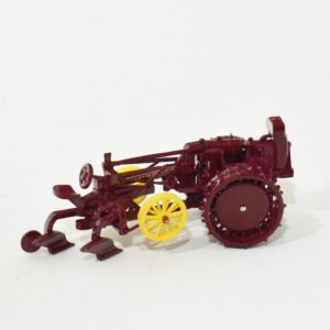 1/64 Scratch Built Minneapolis Moline Universal D Tractor On Steel With Plow