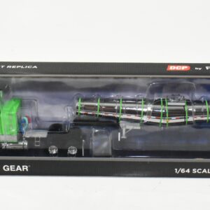 1/64 Green & Silver Peterbilt 389 With Polar Deep Drop Tanker Trailer, DCP