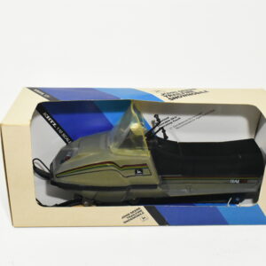 Vintage 1/10 John Deere Trail Fire Snowmobile, Grey