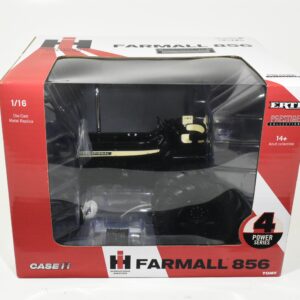 1/16 International Harvester Farmall 856 Open Station Tractor With Duals, Black