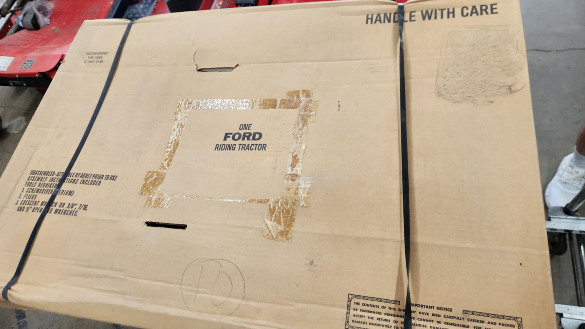 Ford TW-5 Pedal Tractor With Narrow Front - Dalton's Farm Toys