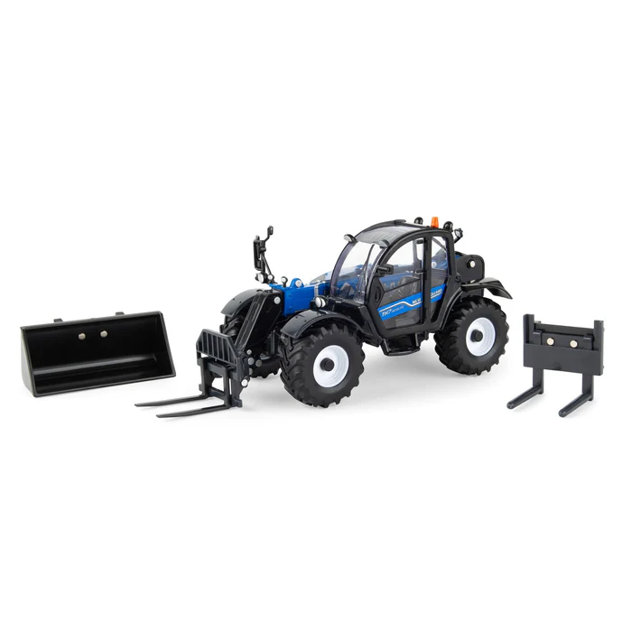1/32 New Holland Blue TH7.42 Telehandler With Bucket & Forks